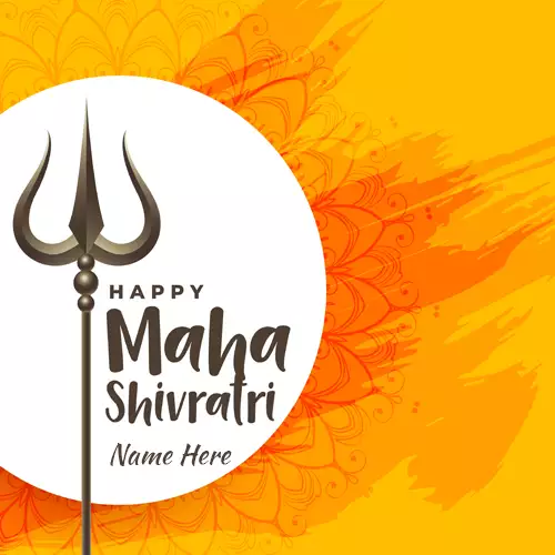 Happy Maha Shivratri Pics With Name